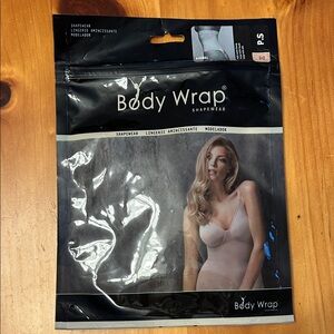 Body wrap thong waist trimmer nude shapewear. Size small.